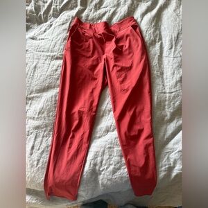 Athleta Brooklyn ankle pants mauve pull on athleisure 8